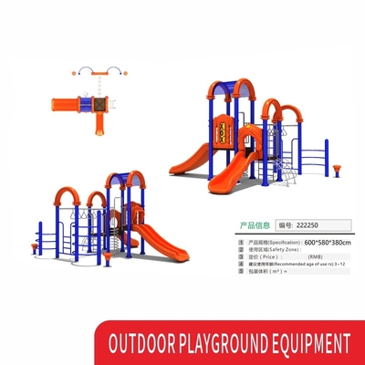 Custom Amusement Park Kids Playground Equipment Children Outdoor