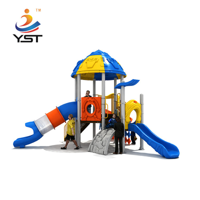 Plastic Children Used Kids Slide Commercial Playground Equipment Customized Play