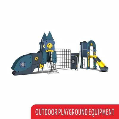 Custom Kids Playground Equipment Large Plastic Slide Children Outdoor