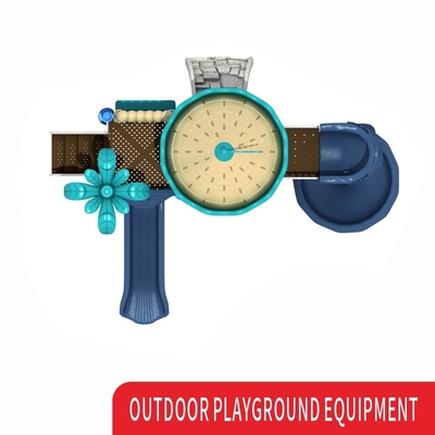 Outdoor Amusement Playground Slide With Climb Frame For Commercial Use