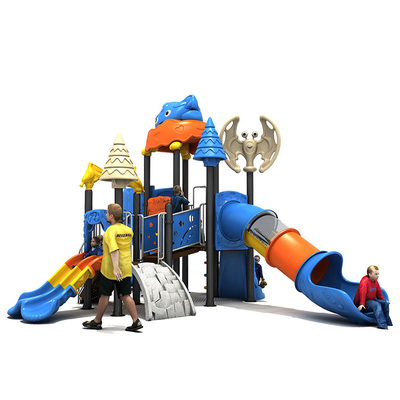 Plastic Kids Playground Slide Playhouses Playsets Outdoor Equipment