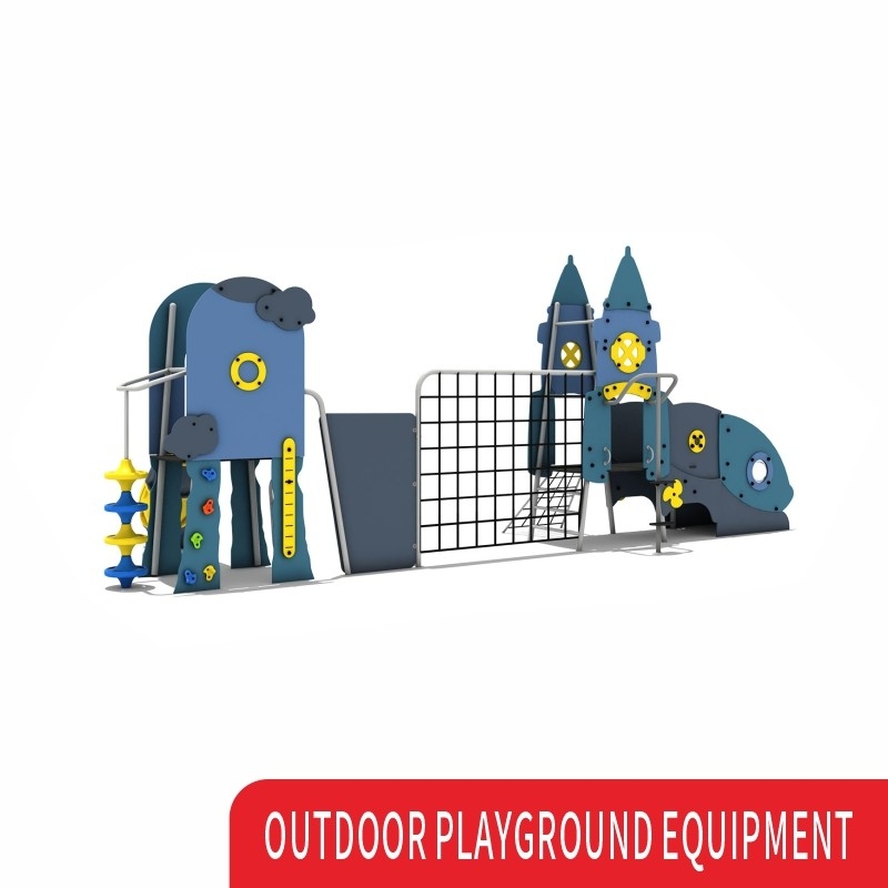 Custom Kids Playground Equipment Large Plastic Slide Children Outdoor