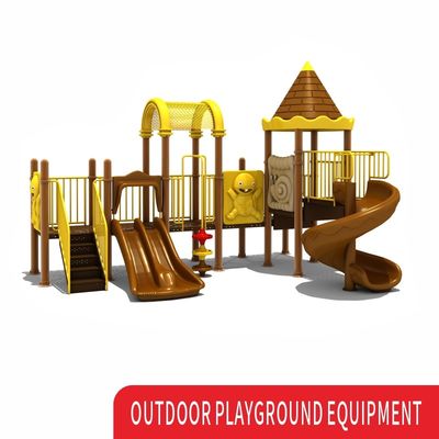 Bambini tubo di acciaio Swing set di plastica attrezzature per giochi all' aperto con scivolo e d' oscillazione