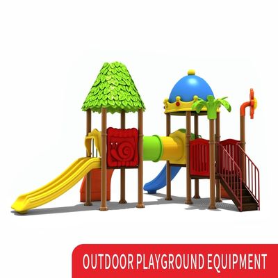 Giocattolo esterno da giardino per bambini Swing Set Slip N Tube Plastic Slide